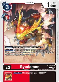 Ryudamon #BT20-010 U