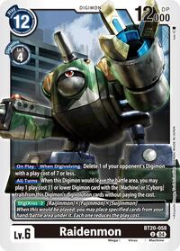 Raidenmon #BT20-058 U