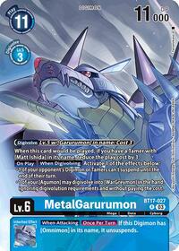 MetalGarurumon (Omnimon Binder Set) #BT17-027 R