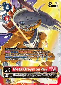 MetalGreymon ACE (Omnimon Binder Set) #BT14-014 SR