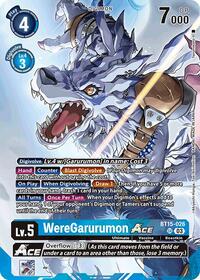 WereGarurumon ACE (Omnimon Binder Set) #BT15-026 SR