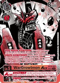 WarGrowlmon ACE (Textured) #BT19-011 SR