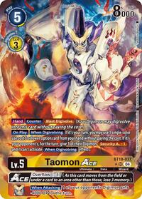 Taomon ACE (Alternate Art) #BT19-037 SR