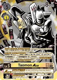 Taomon ACE (Textured) #BT19-037 SR