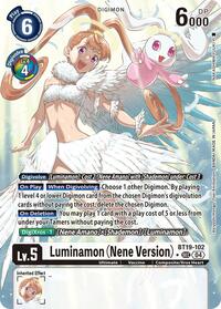 Luminamon (Nene Version) (Alternate Art) #BT19-102 SEC