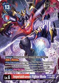 Imperialdramon: Fighter Mode (Alternate Art) #BT20-020 SR