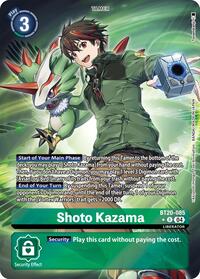 Shoto Kazama (Alternate Art) #BT20-085 R