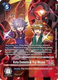 Kota Domoto & Yuji Musya (Alternate Art) #BT20-087 R