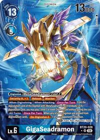 GigaSeadramon (Alternate Art) #BT20-028 SR
