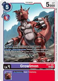 Growlmon #BT21-068 C
