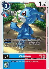 Veemon #BT21-032 U