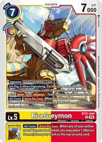 RizeGreymon #BT21-044 U
