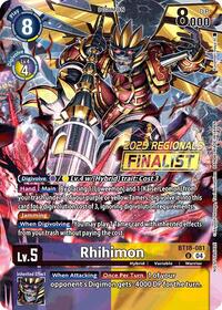 Rhihimon (2025 Regionals Finalist) #BT18-081 U
