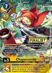 Chaperomon (2025 Regionals Finalist) #EX7-027 R