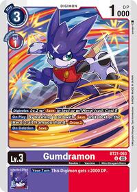 Gumdramon #BT21-063 U