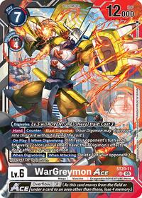 WarGreymon ACE #ST20-11 SR