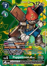 Puppetmon ACE (SP) #BT21-051 SR