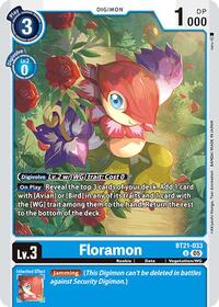 Floramon #BT21-033 U