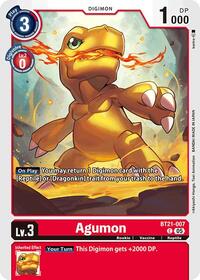 Agumon - BT21-007 #BT21-007 C