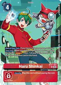 Haru Shinkai (Alternate Art) #BT21-084 R