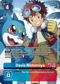 Davis Motomiya (Alternate Art) #BT21-085 SR
