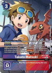 Takato Matsuki (Alternate Art) #BT21-089 SR
