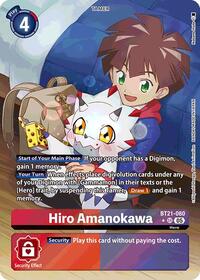 Hiro Amanokawa (Alternate Art) #BT21-080 SR