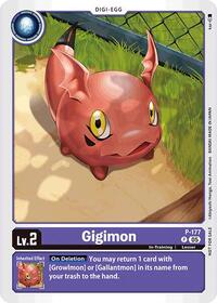 Gigimon (Store Tournament 2025 Vol.2 Participation Pack) #P-177 P