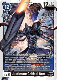 Justimon: Critical Arm (Store Tournament 2025 Vol.2 Participation Pack) #P-179 P