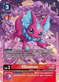 Elizamon (Alternate Art) #BT21-008 R
