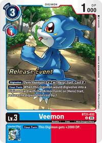 Veemon #BT21-032 U