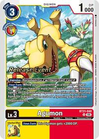 Agumon - BT21-040 #BT21-040 U