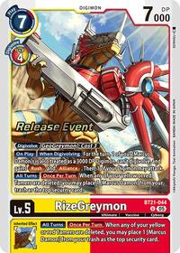 RizeGreymon #BT21-044 U