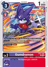 Gumdramon #BT21-063 U