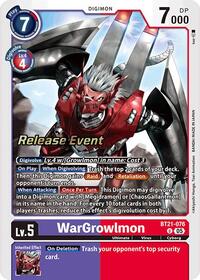 WarGrowlmon #BT21-076 U