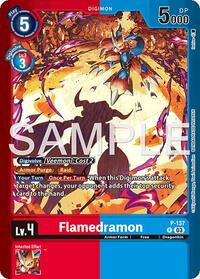 Flamedramon #P-137 P
