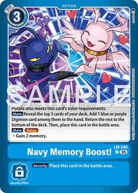 Navy Memory Boost! #LM-046 P