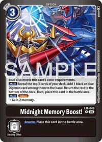 Midnight Memory Boost! #LM-049 P