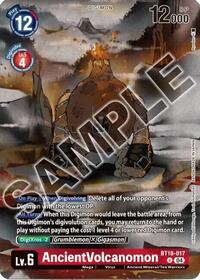 AncientVolcanomon (Tamer's Selection Box Ver. Championship 2024) #BT18-017 U