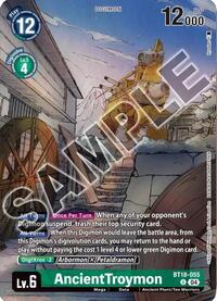 AncientTroymon (Tamer's Selection Box Ver. Championship 2024) #BT18-055 U