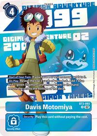 Davis Motomiya (Digimon Animation Series 25th Anniversary Set) #BT3-093 R