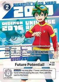 Future Potential! (Digimon Animation Series 25th Anniversary Set) #P-156 P