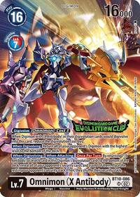 Omnimon (X Antibody) (Evolution Cup 2025 Vol. 1) #BT10-086 SR