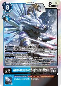 WereGarurumon: Sagittarius Mode #EX9-019 SR