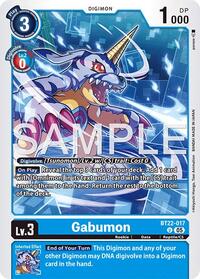 Gabumon #BT22-017 U