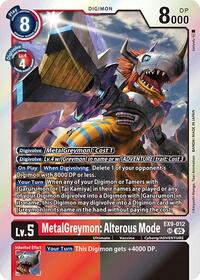 MetalGreymon: Alterous Mode #EX9-012 SR