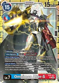 Omnimon Alter-S #EX9-021 SR