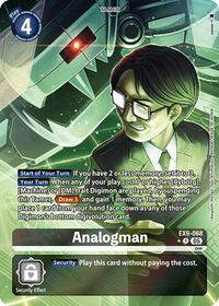 Analogman (Alternate Art) #EX9-068 R