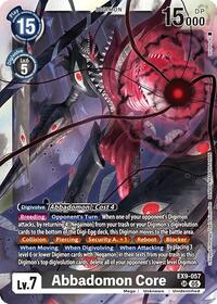Abbadomon Core #EX9-057 SR