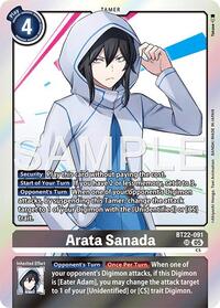Arata Sanada #BT22-091 SR